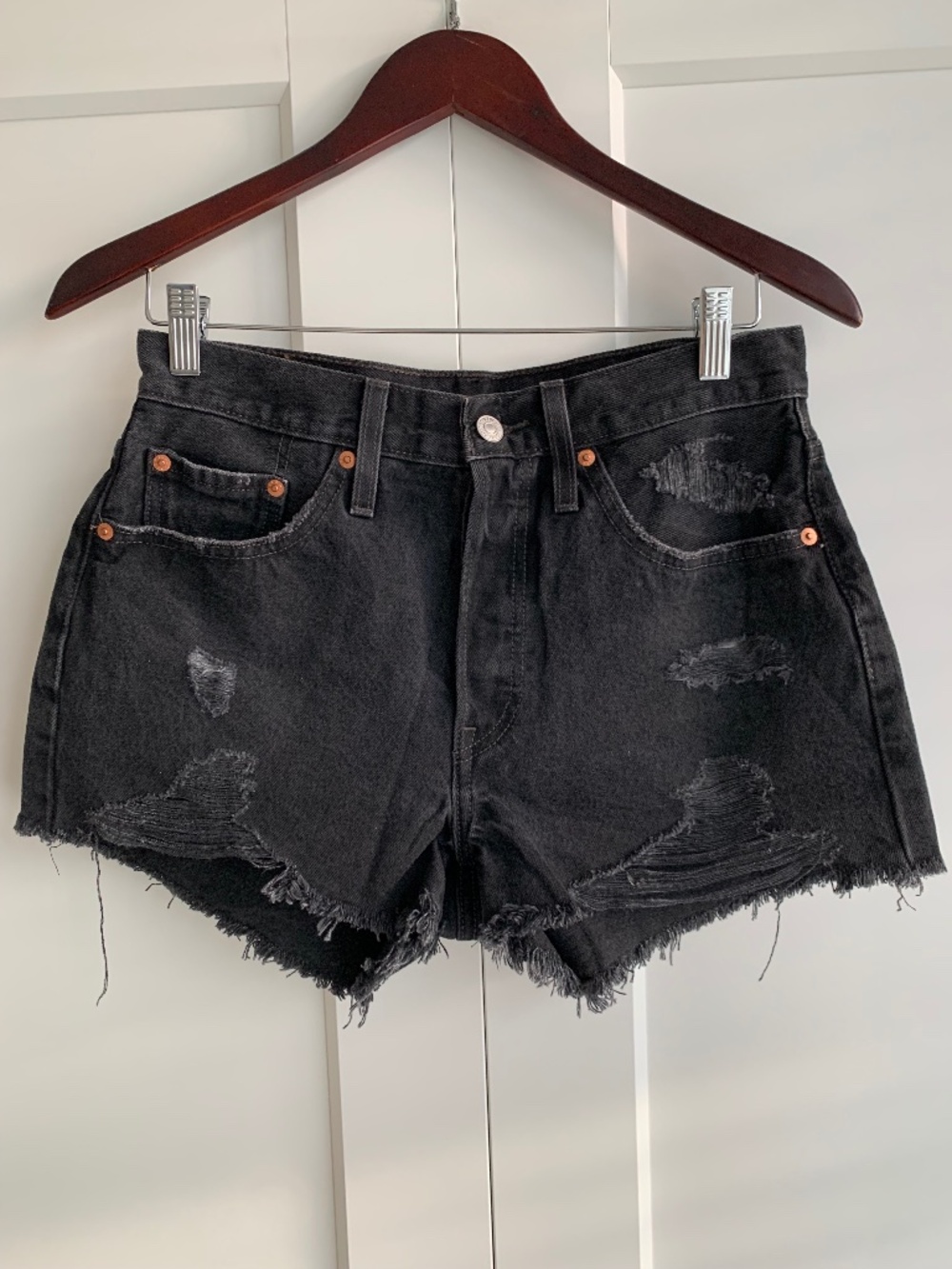 Levi's 501 Short in black size 28